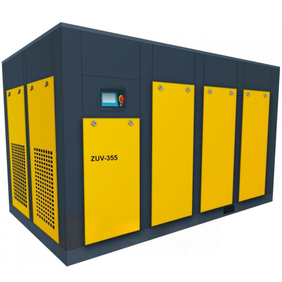 Винтовой компрессор ZUV – 355 10 бар прямой привод IP 23 D