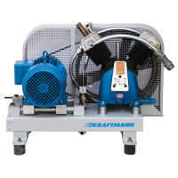 Компрессор поршневой дожимной (бустер) "KRAFTMANN" 3-42-74 (2530 л/мин)