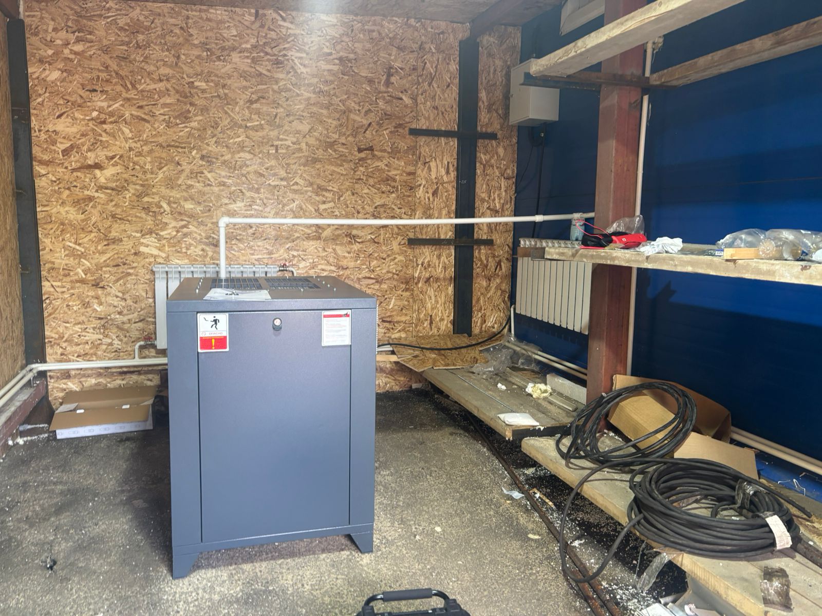 Винтовой компрессор Cross Air CA15-8GA для ООО ПК «Вентиляционные системы» 