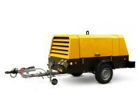 Винтовой компрессор Atmos PDP 65-7 (на шасси, фикс. высота, с тормозами)