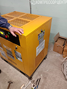 Проект - Винтовой компрессор Berg ВК-15Р для ООО Оптикон