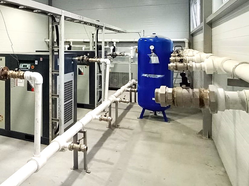 Монтаж пневмосети 1