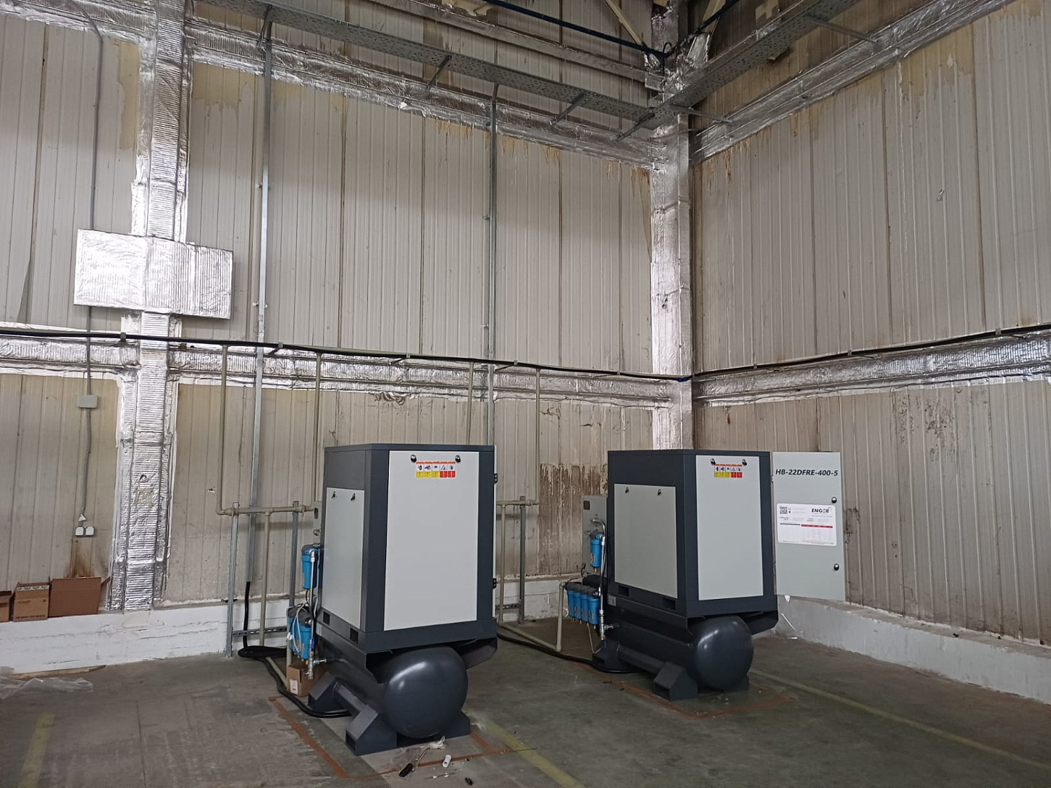 Винтовой компрессор Enger HB-22DFRE-400-5 16 для ООО "Прайм Тех"